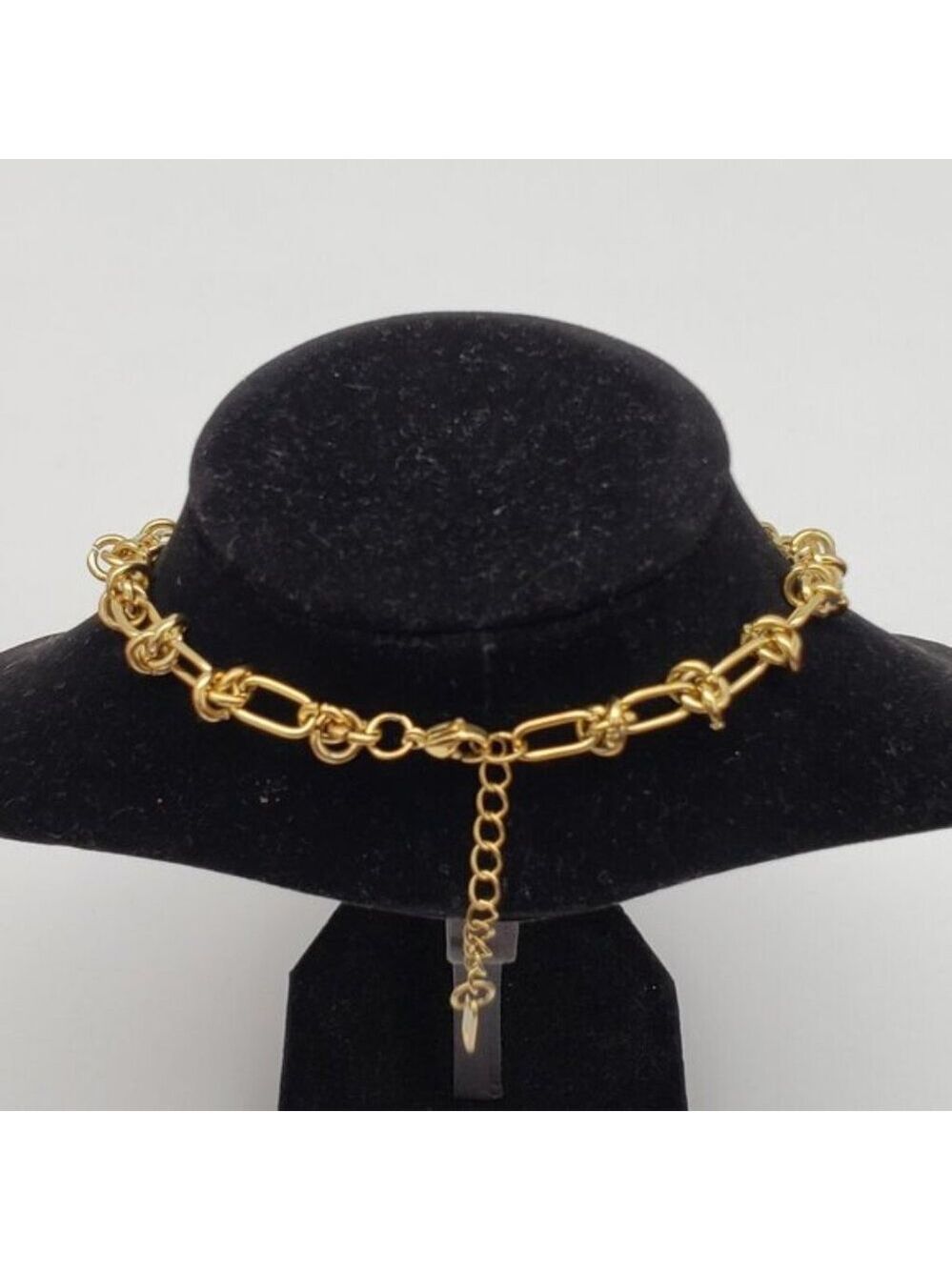 Louis Vuitton Gold Padlock w/Unbranded Stainless Steel 18k Plated Chain&Bracelet - Picture 6 of 13